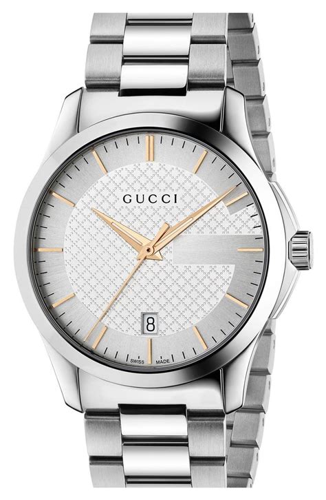 gucci silver iconic g-timeless watch|g timeless watch 38mm gucci.